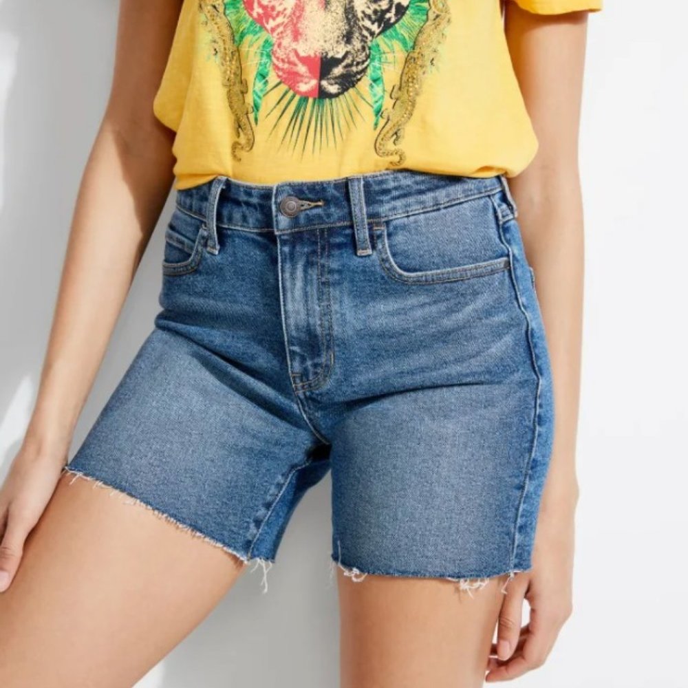 Guess 1981 DENIM MIDI SHORTS